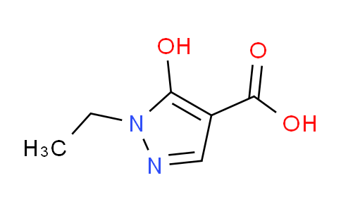 CAS No. 1365940-61-9, 1-Ethyl-5-hydroxy-1H-pyrazole-4-carboxylic acid