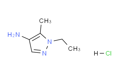 CAS No. 1185300-50-8, 1-Ethyl-5-methyl-1H-pyrazol-4-amine hydrochloride