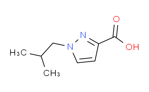 CAS No. 1006493-64-6, 1-Isobutyl-1H-pyrazole-3-carboxylic acid