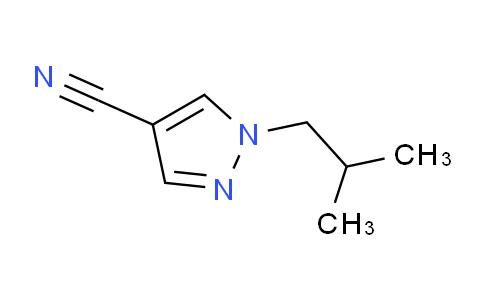 CAS No. 1427020-20-9, 1-Isobutyl-1H-pyrazole-4-carbonitrile