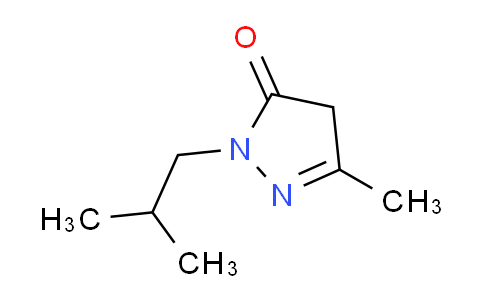 CAS No. 401465-31-4, 1-Isobutyl-3-methyl-1H-pyrazol-5(4H)-one