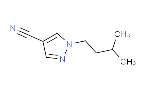 CAS No. 1708168-63-1, 1-Isopentyl-1H-pyrazole-4-carbonitrile