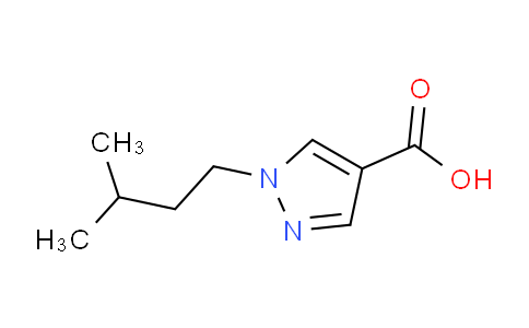 CAS No. 1154939-50-0, 1-Isopentyl-1H-pyrazole-4-carboxylic acid