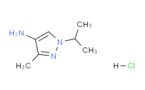 CAS No. 29751-98-2, 1-Isopropyl-3-methyl-1H-pyrazol-4-amine hydrochloride