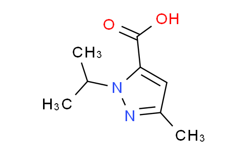 CAS No. 50920-68-8, 1-Isopropyl-3-methyl-1H-pyrazole-5-carboxylic acid