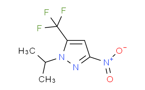 CAS No. 1171715-21-1, 1-Isopropyl-3-nitro-5-(trifluoromethyl)-1H-pyrazole