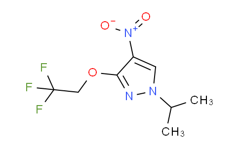 CAS No. 1429418-01-8, 1-Isopropyl-4-nitro-3-(2,2,2-trifluoroethoxy)-1H-pyrazole