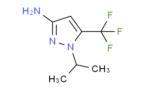 CAS No. 1531800-50-6, 1-Isopropyl-5-(trifluoromethyl)-1H-pyrazol-3-amine