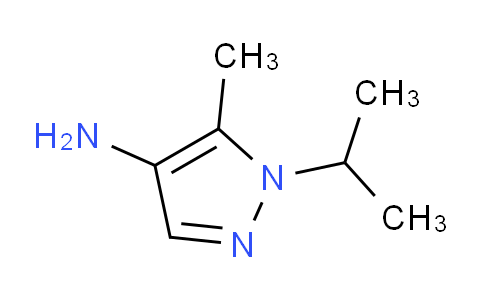 CAS No. 1006495-81-3, 1-Isopropyl-5-methyl-1H-pyrazol-4-amine