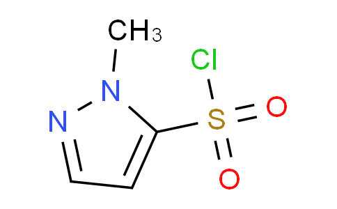 CAS No. 1020721-61-2, 1-Methyl-1H-pyrazole-5-sulfonyl chloride