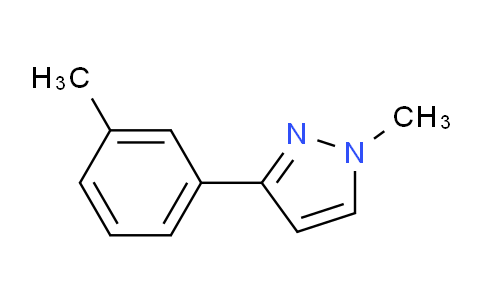 CAS No. 1956381-51-3, 1-Methyl-3-(m-tolyl)-1H-pyrazole