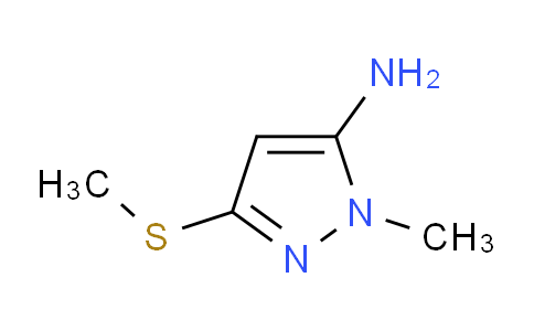 CAS No. 1537025-01-6, 1-Methyl-3-(methylthio)-1H-pyrazol-5-amine