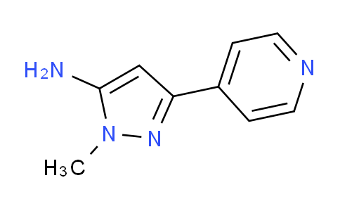 CAS No. 38965-47-8, 1-Methyl-3-(pyridin-4-yl)-1H-pyrazol-5-amine
