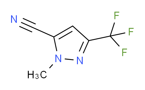 CAS No. 1316223-15-0, 1-Methyl-3-(trifluoromethyl)-1H-pyrazole-5-carbonitrile