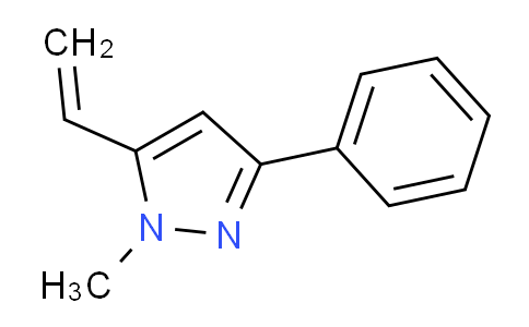 CAS No. 1956328-44-1, 1-Methyl-3-phenyl-5-vinyl-1H-pyrazole