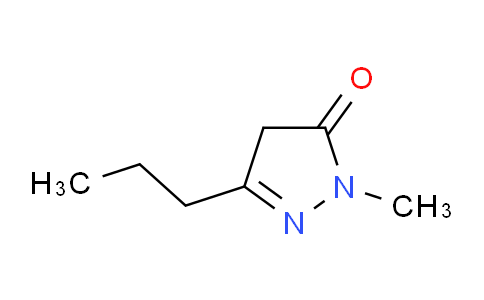 CAS No. 31272-04-5, 1-Methyl-3-propyl-1H-pyrazol-5(4H)-one