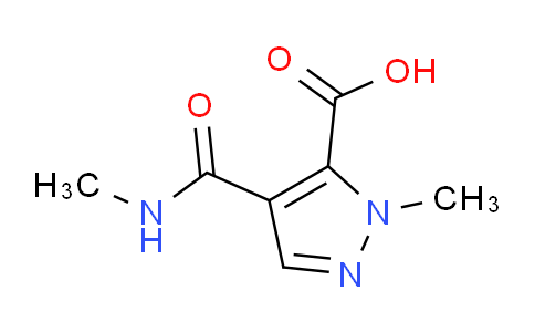 CAS No. 1006478-07-4, 1-Methyl-4-(methylcarbamoyl)-1H-pyrazole-5-carboxylic acid