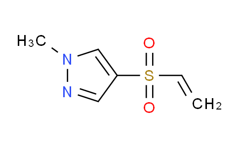 CAS No. 1707747-13-4, 1-Methyl-4-(vinylsulfonyl)-1H-pyrazole