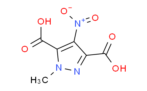 CAS No. 159427-77-7, 1-Methyl-4-nitro-1H-pyrazole-3,5-dicarboxylic acid
