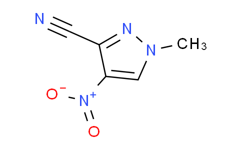 CAS No. 151599-40-5, 1-Methyl-4-nitro-1H-pyrazole-3-carbonitrile