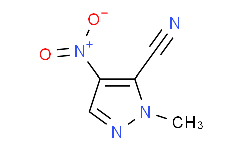 CAS No. 42110-73-6, 1-Methyl-4-nitro-1H-pyrazole-5-carbonitrile