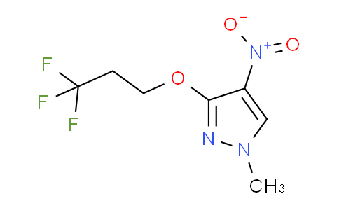 CAS No. 1458593-57-1, 1-Methyl-4-nitro-3-(3,3,3-trifluoropropoxy)-1H-pyrazole