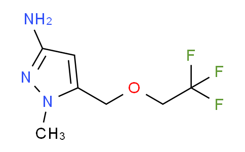 CAS No. 1328640-31-8, 1-Methyl-5-((2,2,2-trifluoroethoxy)methyl)-1H-pyrazol-3-amine