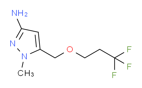 CAS No. 1328640-70-5, 1-Methyl-5-((3,3,3-trifluoropropoxy)methyl)-1H-pyrazol-3-amine