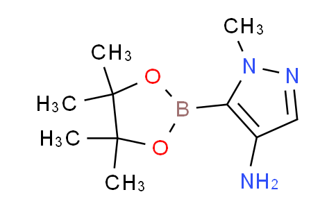 CAS No. 948593-45-1, 1-Methyl-5-(4,4,5,5-tetramethyl-1,3,2-dioxaborolan-2-yl)-1H-pyrazol-4-amine