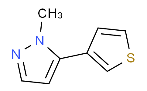 CAS No. 1269292-87-6, 1-Methyl-5-(thiophen-3-yl)-1H-pyrazole