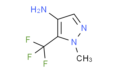 CAS No. 161038-64-8, 1-Methyl-5-(trifluoromethyl)-1H-pyrazol-4-amine