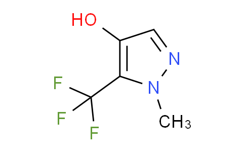 CAS No. 161038-53-5, 1-Methyl-5-(trifluoromethyl)-1H-pyrazol-4-ol