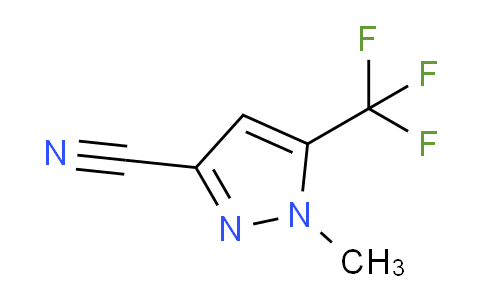 CAS No. 1245823-99-7, 1-Methyl-5-(trifluoromethyl)-1H-pyrazole-3-carbonitrile