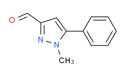 CAS No. 124344-94-1, 1-Methyl-5-phenyl-1H-pyrazole-3-carbaldehyde