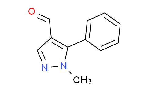 CAS No. 154927-01-2, 1-Methyl-5-phenyl-1H-pyrazole-4-carbaldehyde