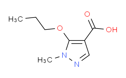 CAS No. 1365957-53-4, 1-Methyl-5-propoxy-1H-pyrazole-4-carboxylic acid