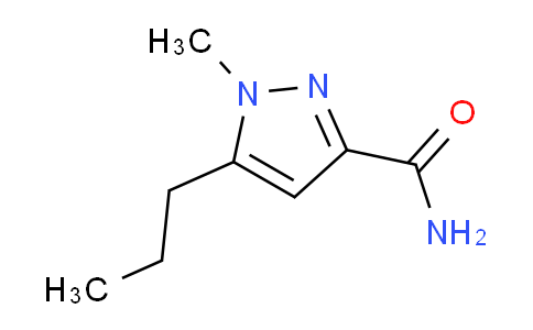 CAS No. 1185292-78-7, 1-Methyl-5-propyl-1H-pyrazole-3-carboxamide