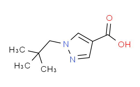 CAS No. 1403565-18-3, 1-Neopentyl-1H-pyrazole-4-carboxylic acid