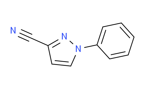 CAS No. 18093-85-1, 1-Phenyl-1H-pyrazole-3-carbonitrile