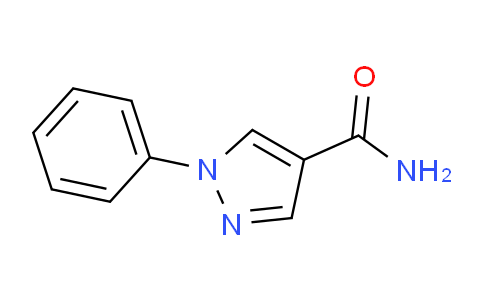 CAS No. 3199-05-1, 1-Phenyl-1H-pyrazole-4-carboxamide