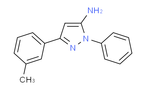CAS No. 618092-64-1, 1-Phenyl-3-(m-tolyl)-1H-pyrazol-5-amine