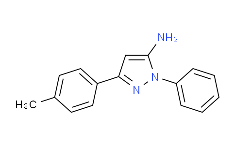 CAS No. 90012-40-1, 1-Phenyl-3-(p-tolyl)-1H-pyrazol-5-amine