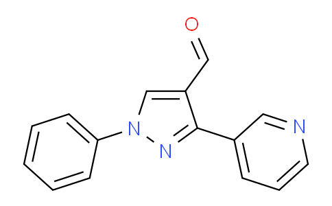 CAS No. 36640-50-3, 1-Phenyl-3-(pyridin-3-yl)-1H-pyrazole-4-carbaldehyde