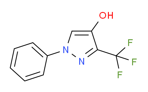 CAS No. 119868-24-5, 1-Phenyl-3-(trifluoromethyl)-1H-pyrazol-4-ol