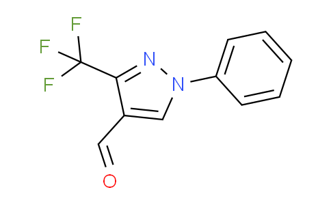 CAS No. 1185292-86-7, 1-Phenyl-3-(trifluoromethyl)-1H-pyrazole-4-carbaldehyde