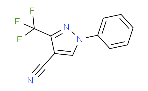 CAS No. 1185292-65-2, 1-Phenyl-3-(trifluoromethyl)-1H-pyrazole-4-carbonitrile