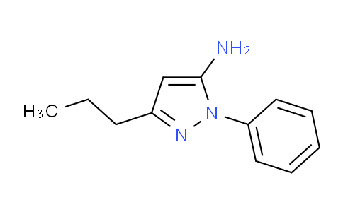 CAS No. 1017781-36-0, 1-Phenyl-3-propyl-1H-pyrazol-5-amine