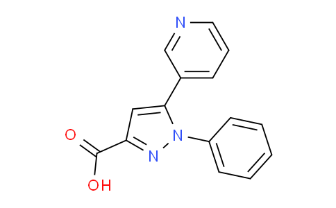 CAS No. 1052595-22-8, 1-Phenyl-5-(pyridin-3-yl)-1H-pyrazole-3-carboxylic acid