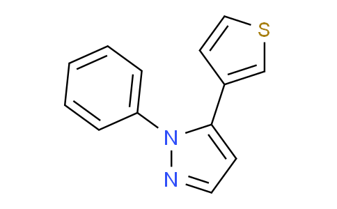 CAS No. 1269292-24-1, 1-Phenyl-5-(thiophen-3-yl)-1H-pyrazole