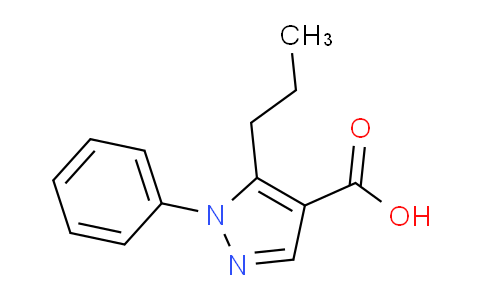 CAS No. 116344-17-3, 1-Phenyl-5-propylpyrazole-4-carboxylic acid